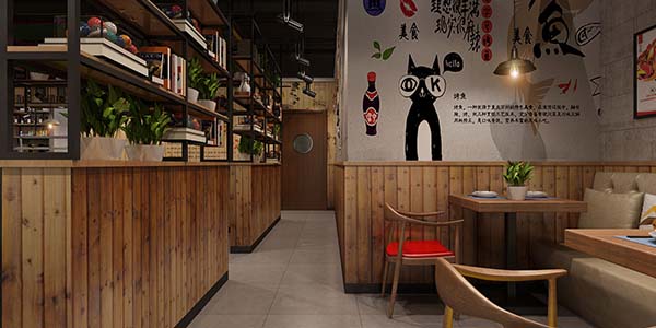 合肥烤魚店面裝修設(shè)計